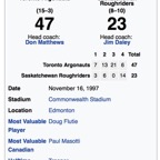 Grey Cup 1997 - Photo 1