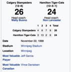 Grey Cup 1998 - Photo 1