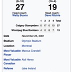 Grey Cup 2001 - Photo 1