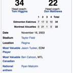 Grey Cup 2003 - Photo 1